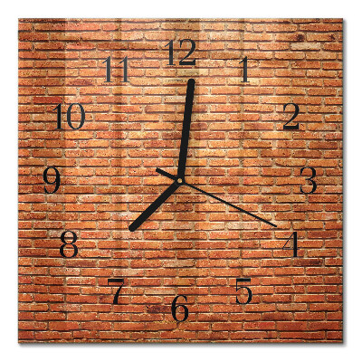 Orologio quadrato Mattoni