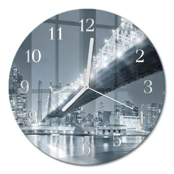 Rotondo orologio da parete Ponte