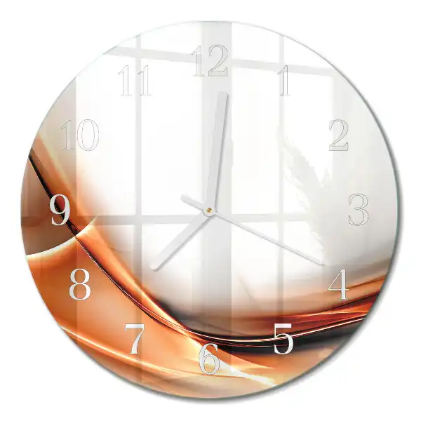 Orologio decorativo rotondo Astrazione