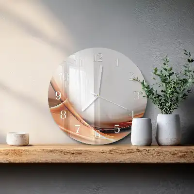 Orologio decorativo rotondo Astrazione