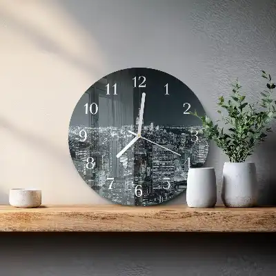 Orologio decorativo rotondo Orizzonte notturno