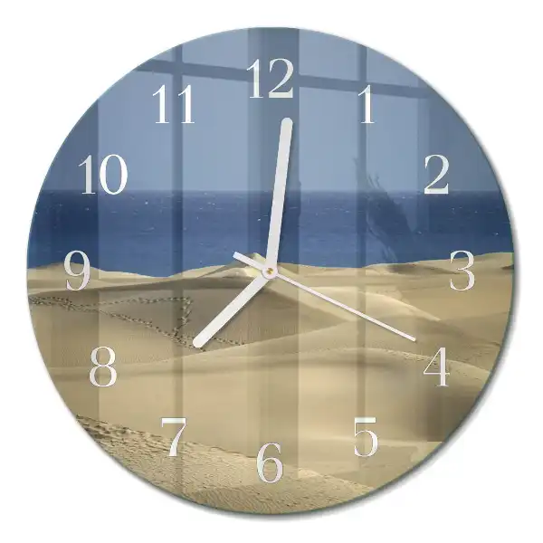 Orologio decorativo rotondo Dune costiere