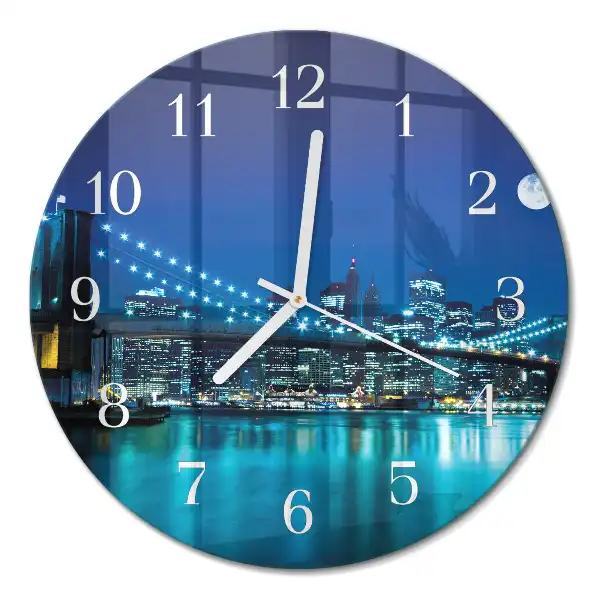 Rotondo orologio Orizzonte notturno