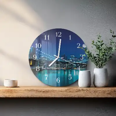 Rotondo orologio Orizzonte notturno