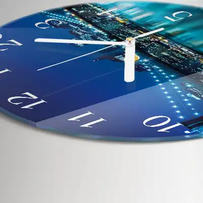 Rotondo orologio Orizzonte notturno