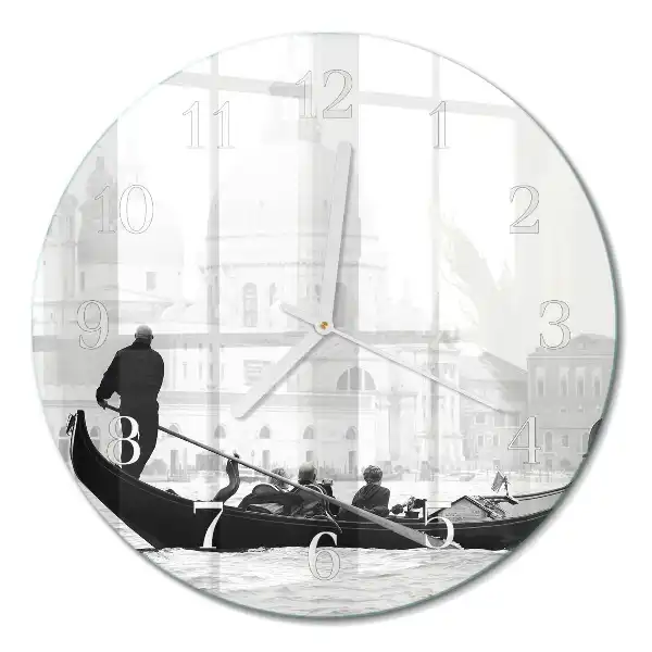 Rotondo orologio da parete Barca veneziana
