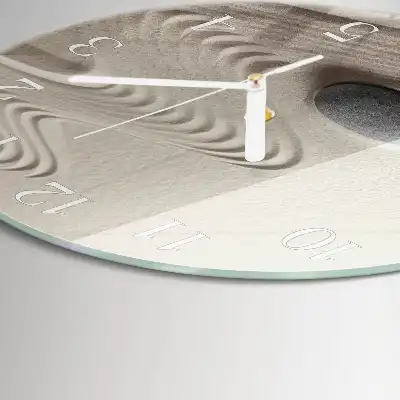 Rotondo orologio Sabbia di pietra