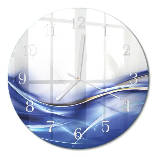 Orologio decorativo rotondo Linee astratte