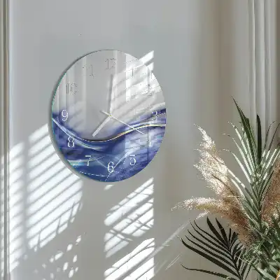 Orologio decorativo rotondo Linee astratte