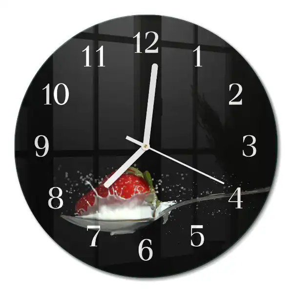 Orologio decorativo rotondo Fragola