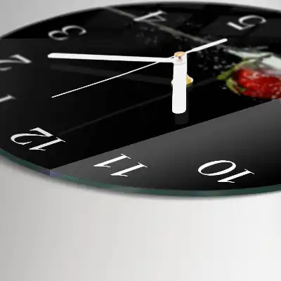 Orologio decorativo rotondo Fragola