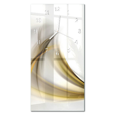 Verticale orologio in vetro Modello