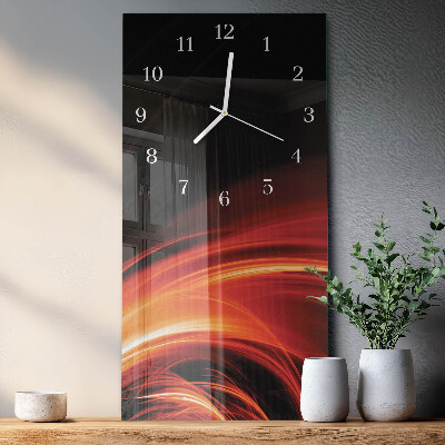 Orologio da parete verticale Astrazione