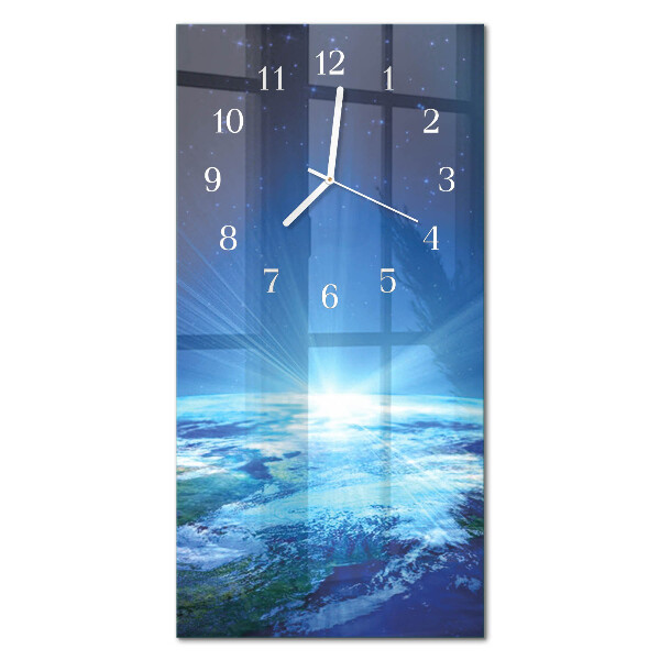 Orologio da parete verticale L'universo della Terra