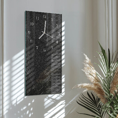 Orologio da parete verticale Marmo