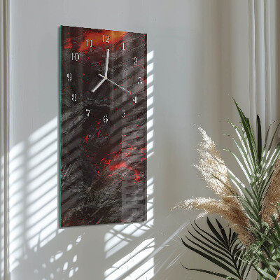 Verticale orologio Lava
