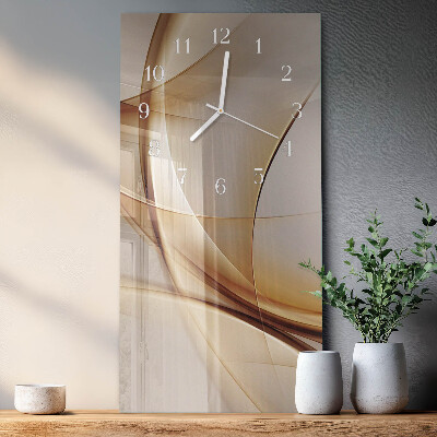 Orologio con stampa verticale Astrazione