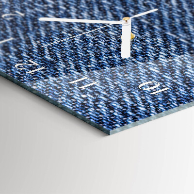 Verticale orologio in vetro Plastica