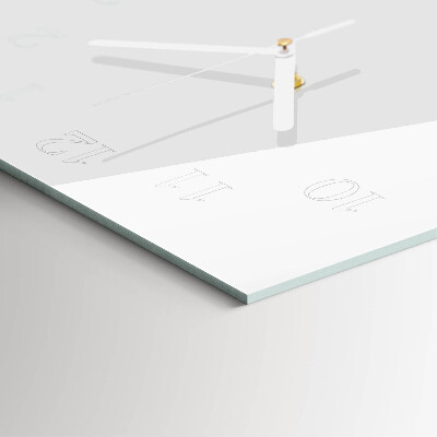 Orologio con stampa verticale Linee astratte