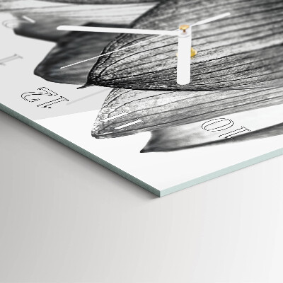 Orologio con stampa verticale Tulipano