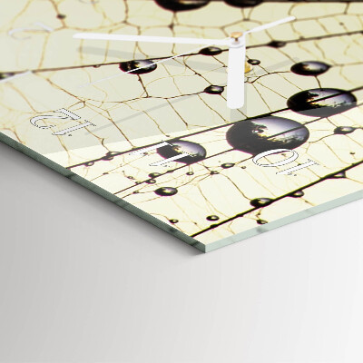 Orologio con stampa verticale Ragnatela