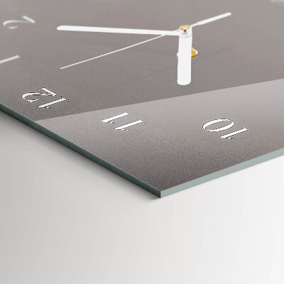 Orologio con stampa verticale Montagne