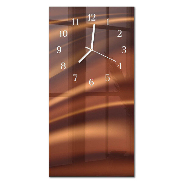 Verticale orologio in vetro Modello