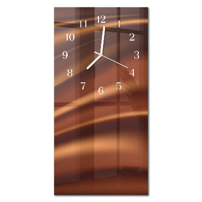 Verticale orologio in vetro Modello
