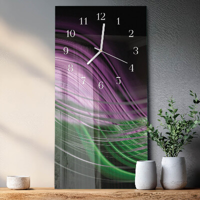 Orologio da parete verticale Arte astratta