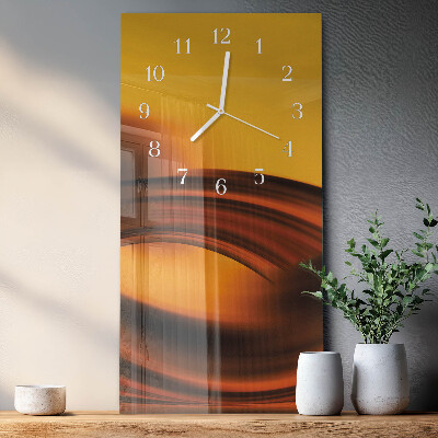 Orologio con stampa verticale Astrazione