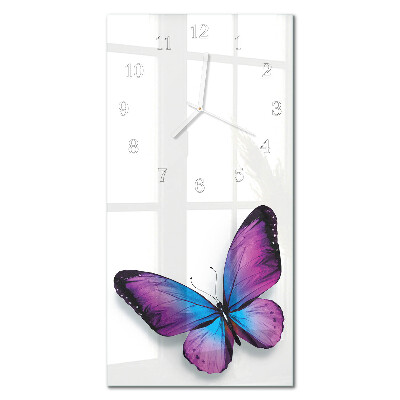 Verticale orologio Farfalle