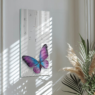 Verticale orologio Farfalle