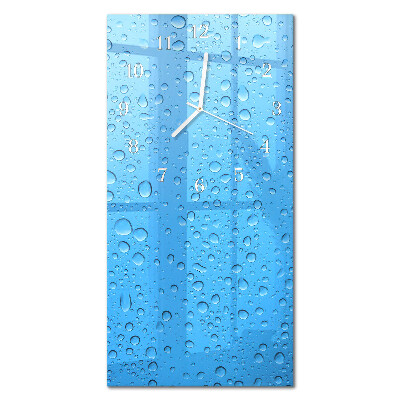 Orologio da parete verticale Una goccia d'acqua