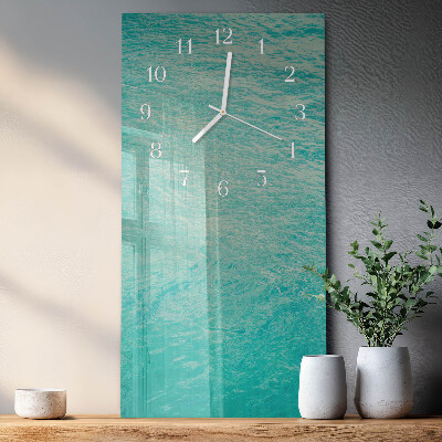 Orologio da parete verticale Acqua