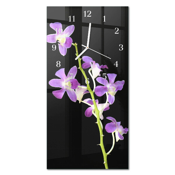Verticale orologio in vetro Mobili
