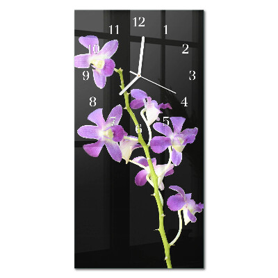 Verticale orologio in vetro Mobili