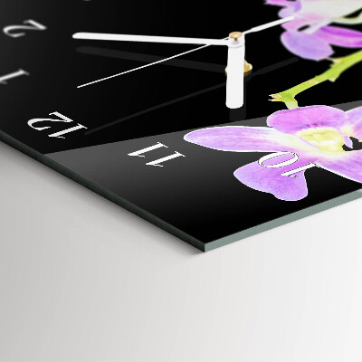 Verticale orologio in vetro Mobili