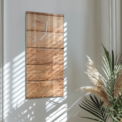 Verticale orologio Pannelli di legno