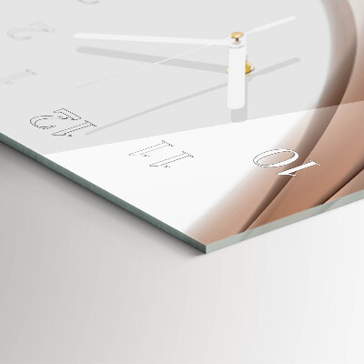 Orologio con stampa verticale Linee astratte