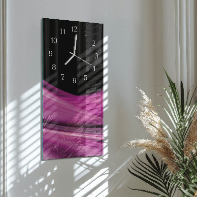 Orologio da parete verticale Linee astratte