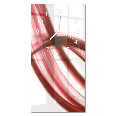 Verticale orologio Linee astratte
