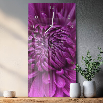 Orologio con stampa verticale Peonia