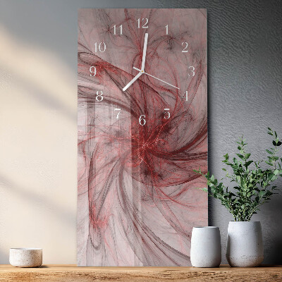 Orologio con stampa verticale Astrazione