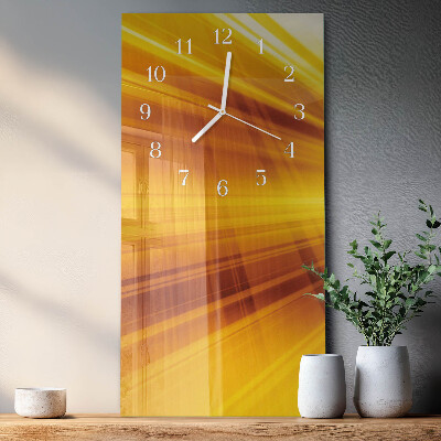Orologio da parete verticale Strisce