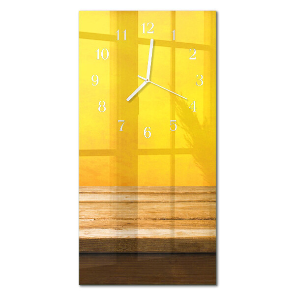 Verticale orologio in vetro Tavolo