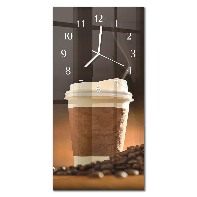 Orologio con stampa verticale Tazza