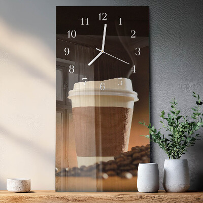 Orologio con stampa verticale Tazza