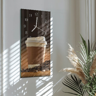 Orologio con stampa verticale Tazza