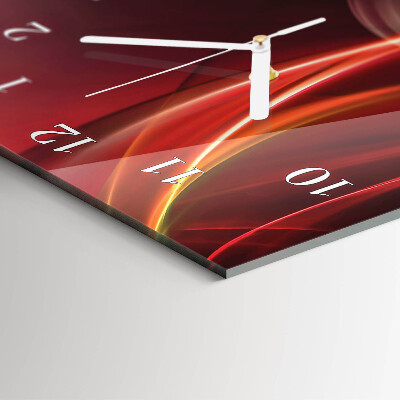 Verticale orologio Linee astratte
