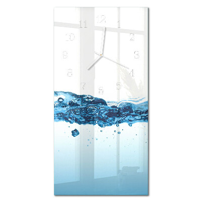 Orologio da parete verticale Acqua
